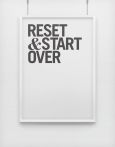 Reset and Start Over