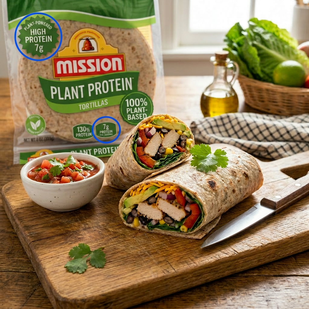 Boost Nutrition with High Protein, Plant Based Wraps